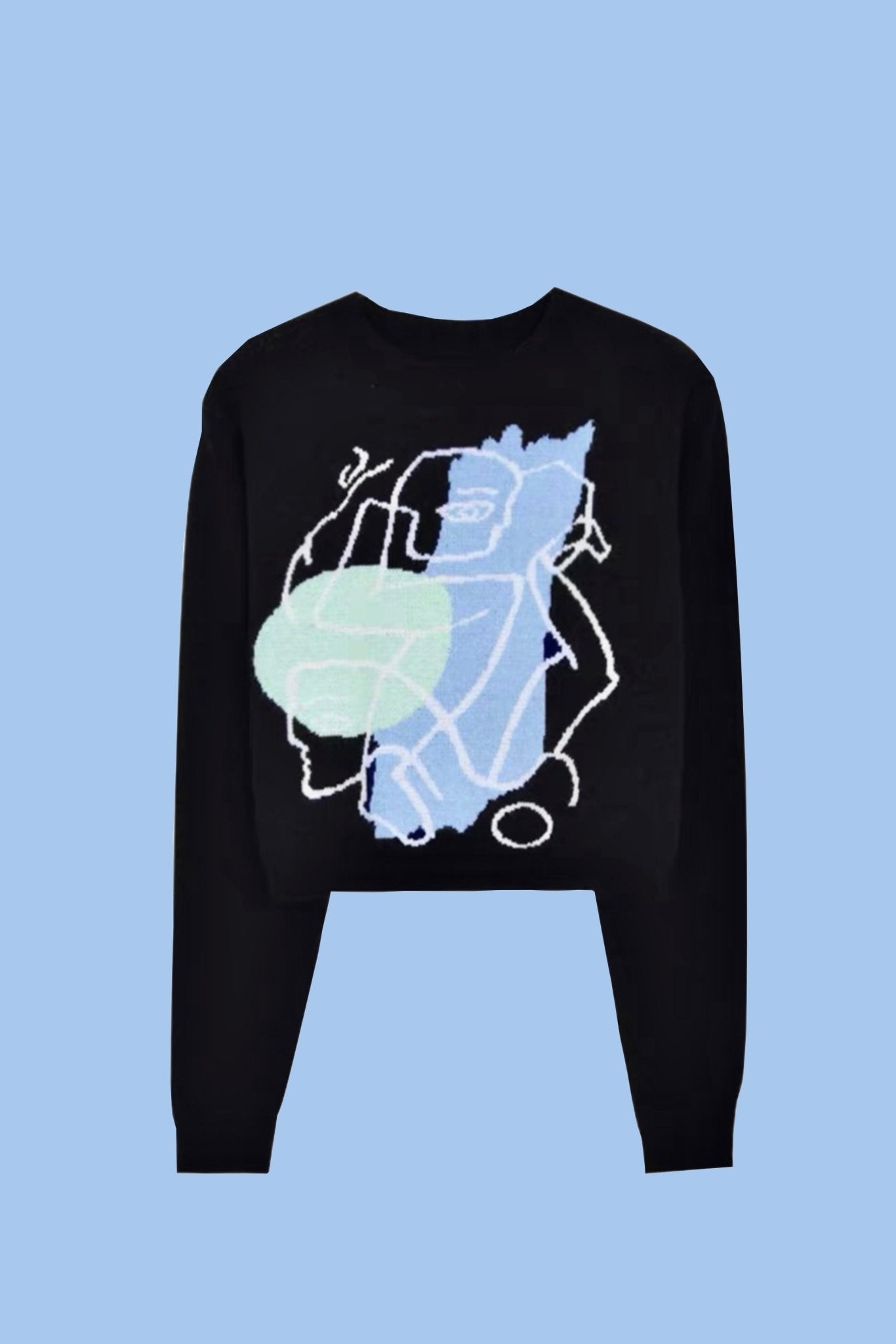 Graphic crew neck jumper - SCG_COLLECTIONS