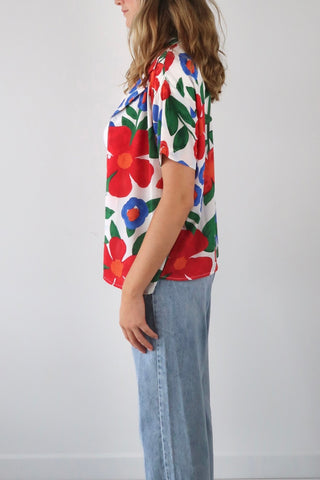 Haiwaii floral button down shirt - SCG_COLLECTIONS