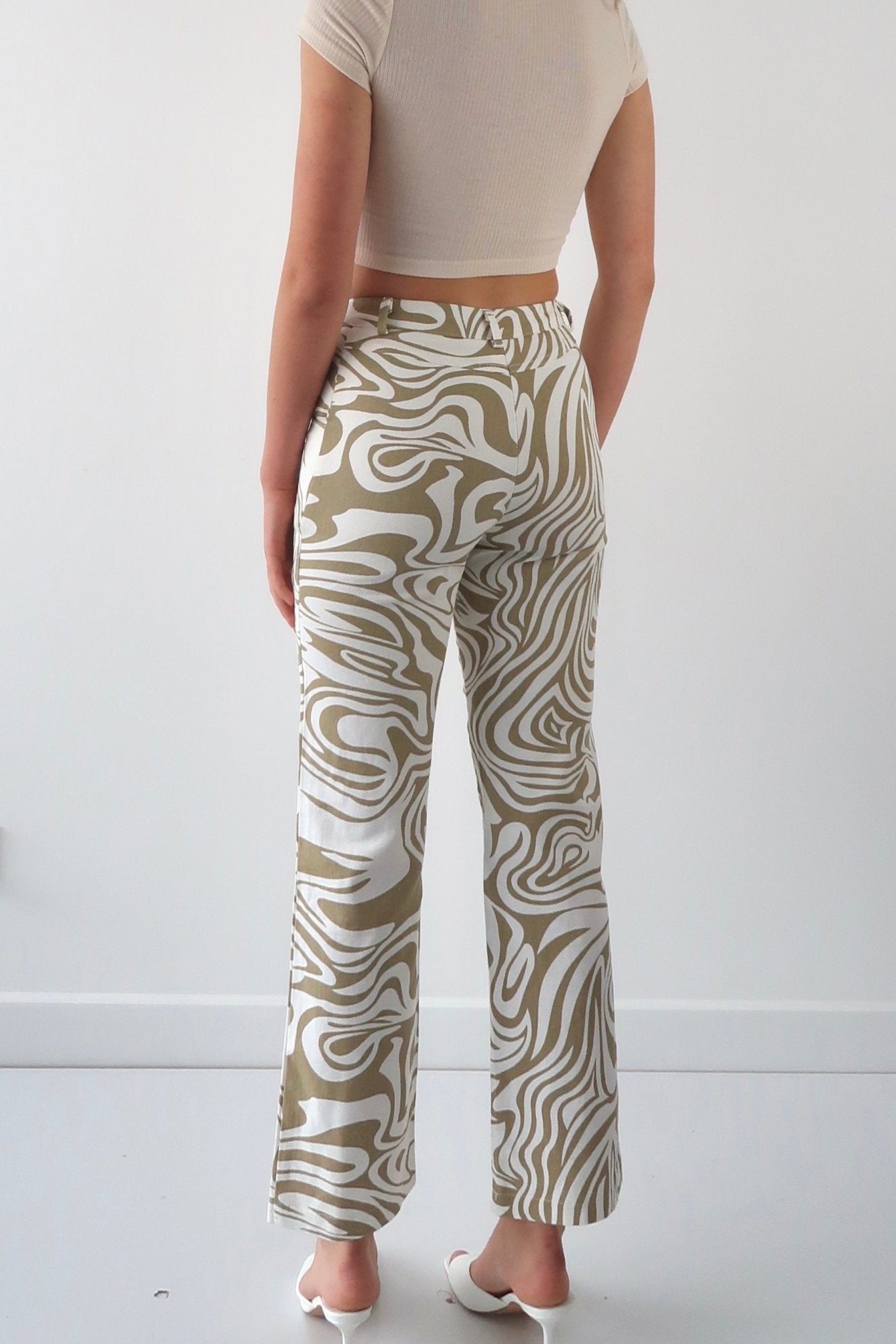 Indie wave pattern trousers - SCG_COLLECTIONSBottom