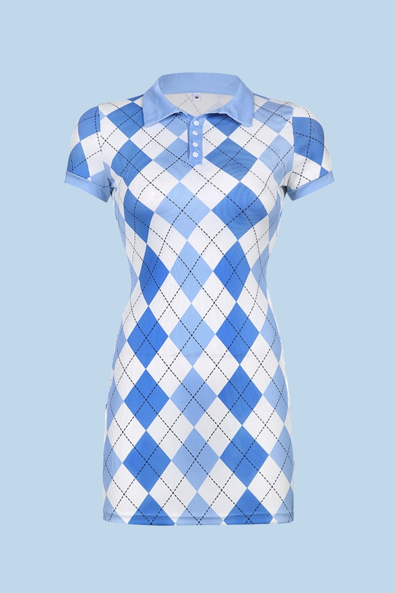 Kat check mini dress - SCG_COLLECTIONS