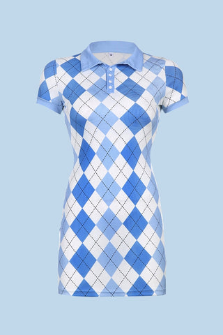 Kat check mini dress - SCG_COLLECTIONS