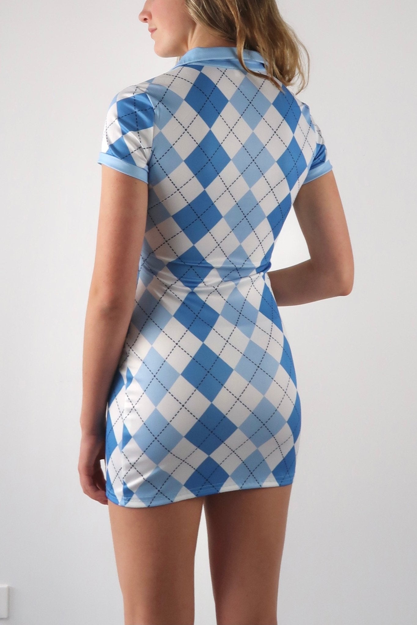 Kat check mini dress - SCG_COLLECTIONS