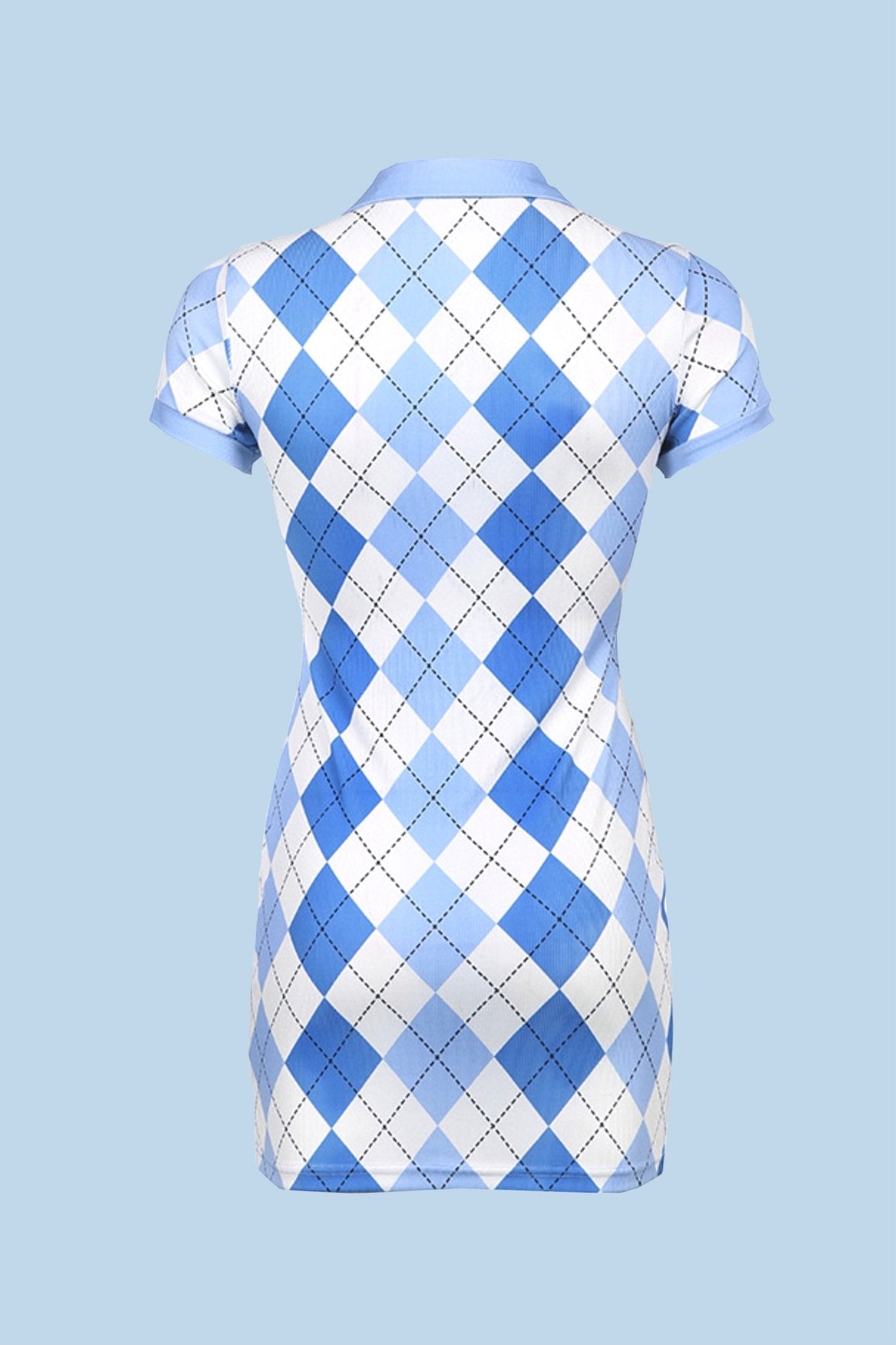 Kat check mini dress - SCG_COLLECTIONS
