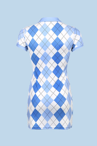 Kat check mini dress - SCG_COLLECTIONS