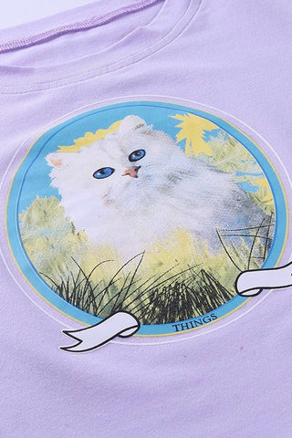 Kitty baby tee - SCG_COLLECTIONS