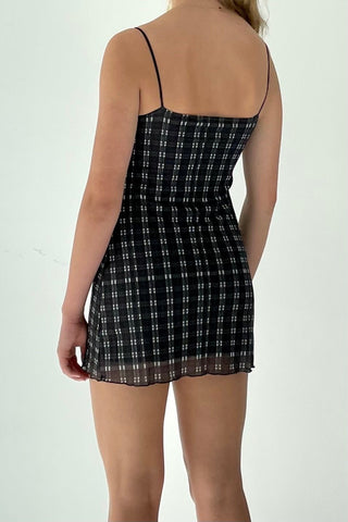 Kristen check mini dress - SCG_COLLECTIONS