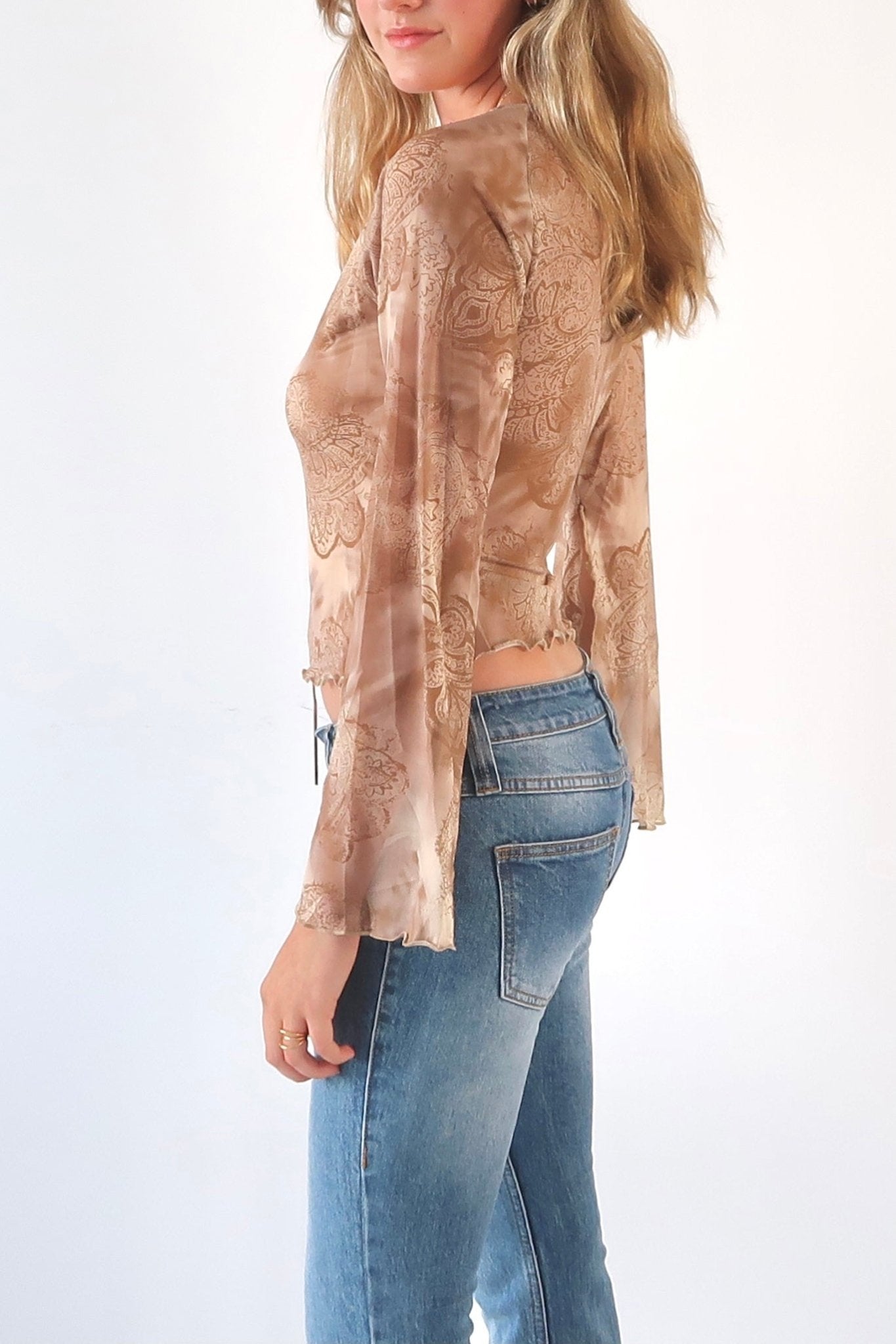 Lena tie front top - SCG_COLLECTIONS