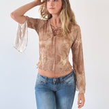 Lena tie front top - SCG_COLLECTIONS
