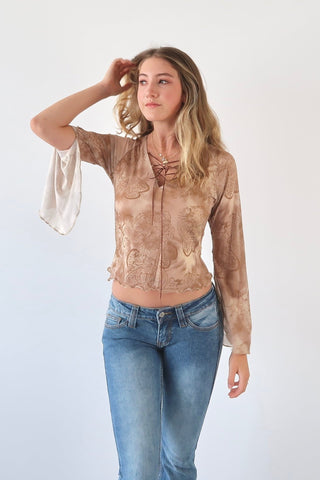 Lena tie front top - SCG_COLLECTIONS