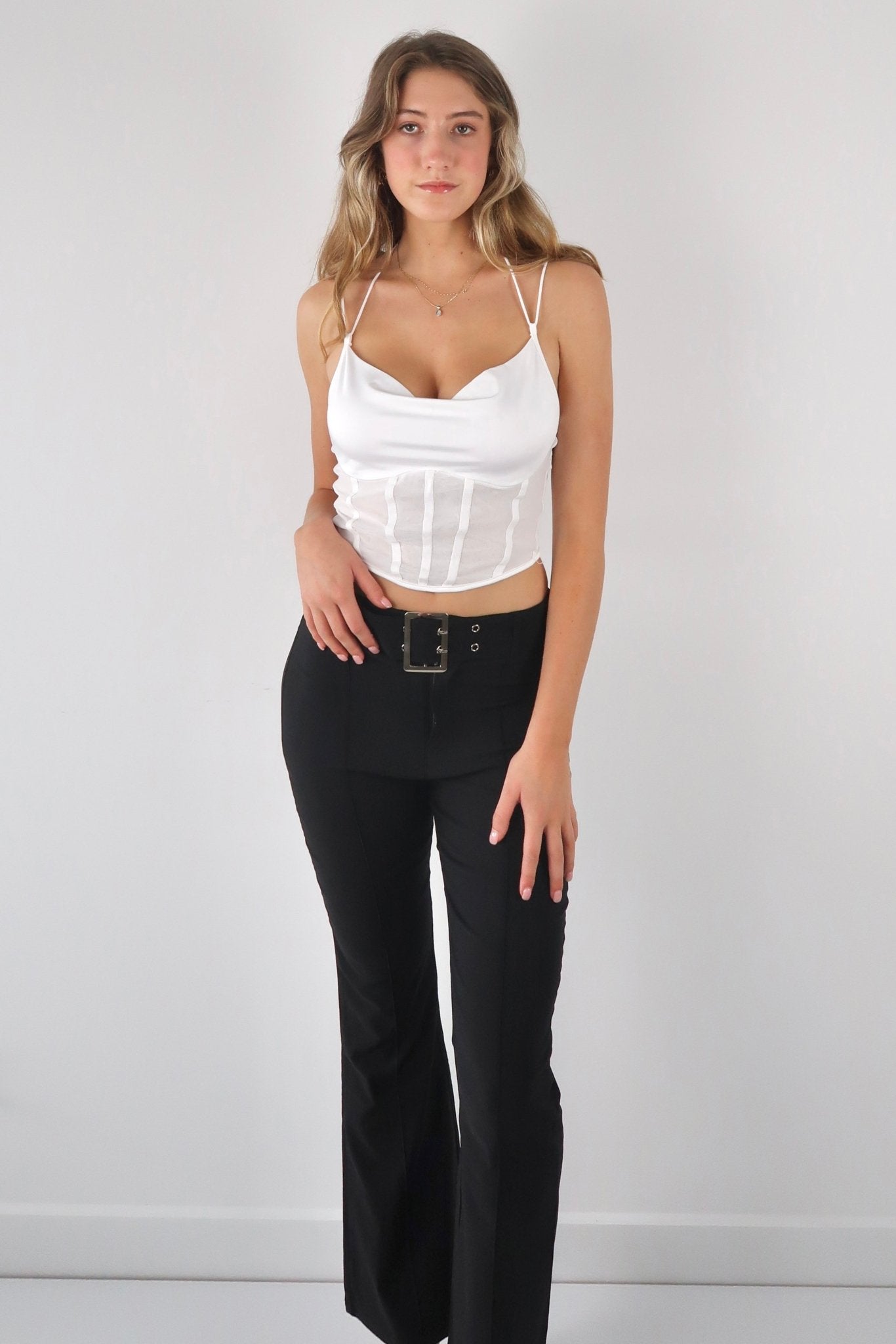 Lex halter neck cami - SCG_COLLECTIONSTop