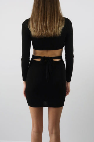 Long sleeves party night mini dress - SCG_COLLECTIONS