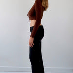 Low-waisted flare jeans - SCG_COLLECTIONSBottom