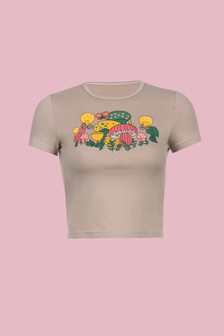 Mushroom baby tee - SCG_COLLECTIONS