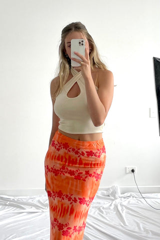 Natelie wrap neck top - SCG_COLLECTIONSTop