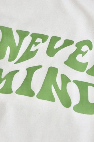 'Nevermind' crop tank - SCG_COLLECTIONS