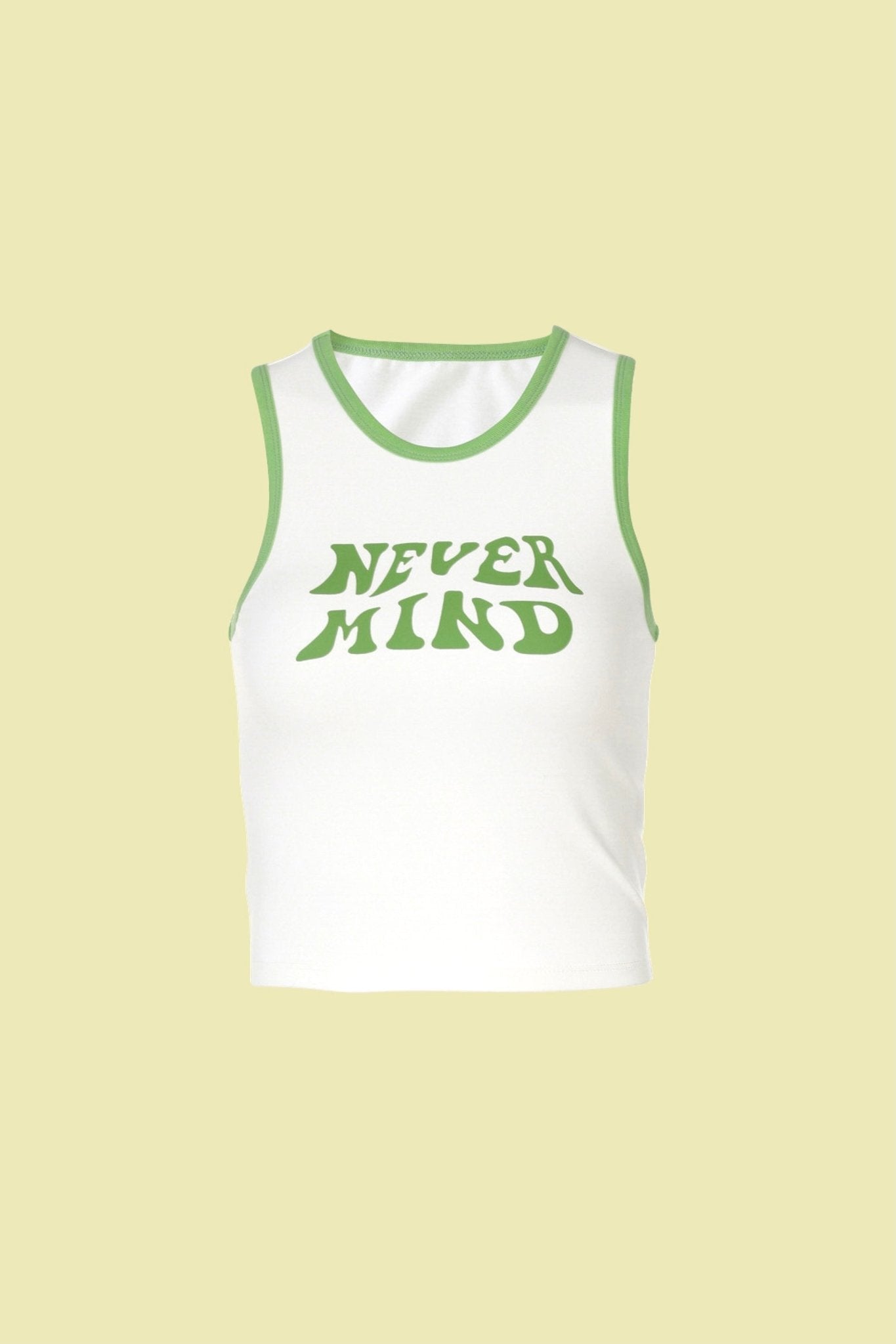 'Nevermind' crop tank - SCG_COLLECTIONS