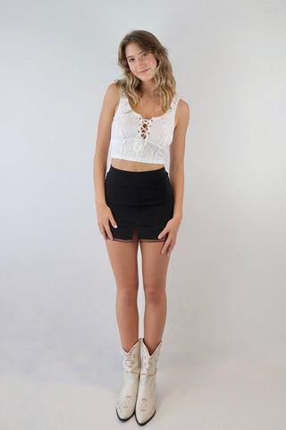 Nini lace up top - SCG_COLLECTIONS