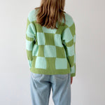 Oversize check knit sweater - SCG_COLLECTIONSsweater