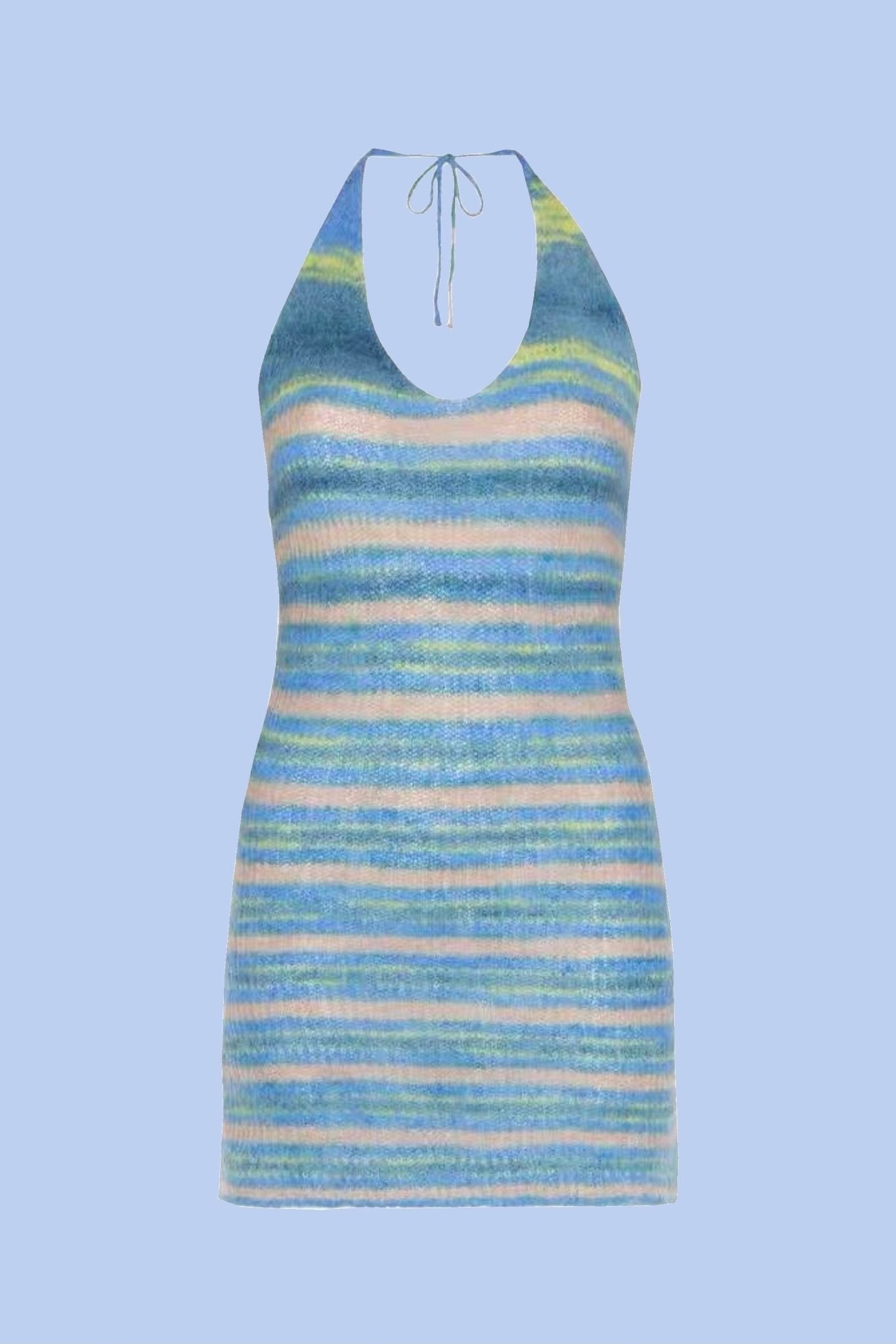 Picnic day knit mini dress - SCG_COLLECTIONS