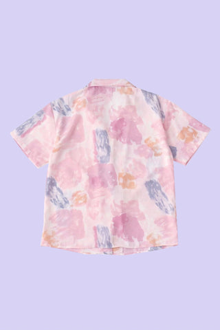 Pinky floral button down shirt - SCG_COLLECTIONSTop