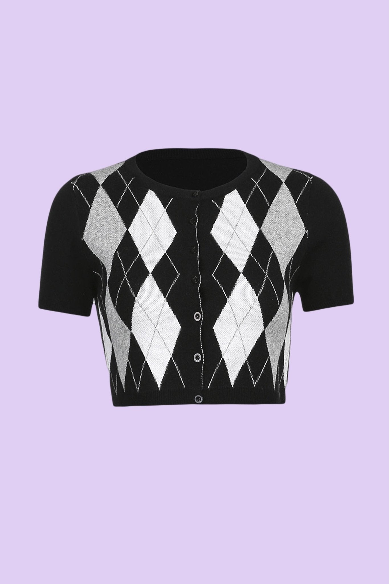 Preppy knit crop cardigan - SCG_COLLECTIONS