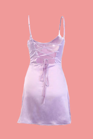 Princess silky mini dress - SCG_COLLECTIONS