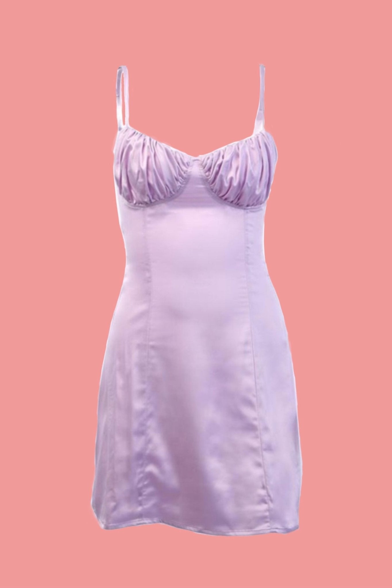Princess silky mini dress - SCG_COLLECTIONS