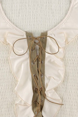 Princess tie front top - SCG_COLLECTIONS