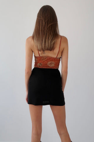 Retro vibe floral mesh top - SCG_COLLECTIONSTop