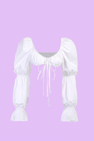 Sarah tie front crop top - SCG_COLLECTIONSTop