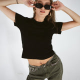 SCG MADE | 90s Basic Baby Tee - SCG_COLLECTIONSTop