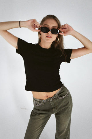 SCG MADE | 90s Basic Baby Tee - SCG_COLLECTIONSTop