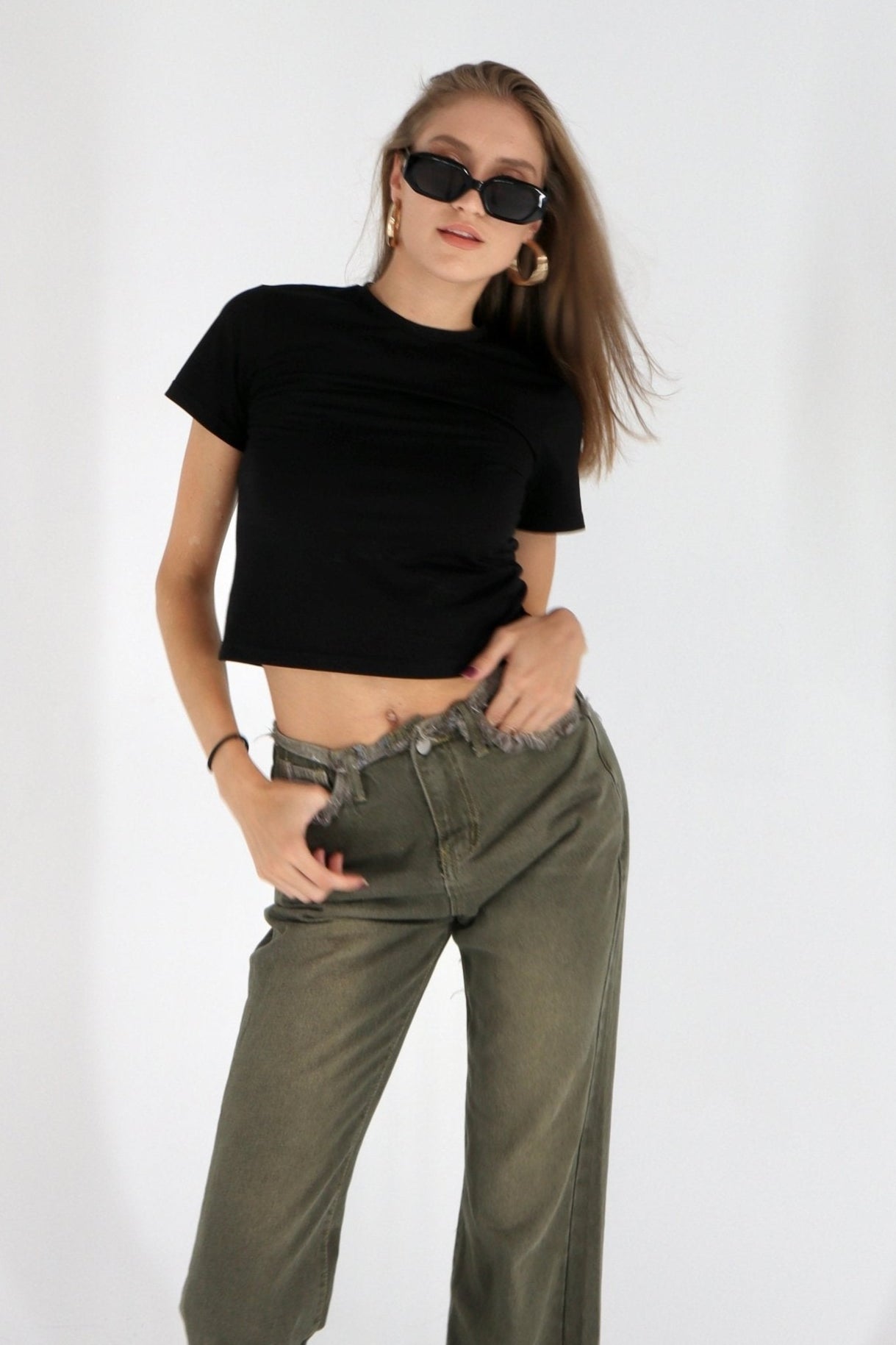 SCG MADE | 90s Basic Baby Tee - SCG_COLLECTIONSTop
