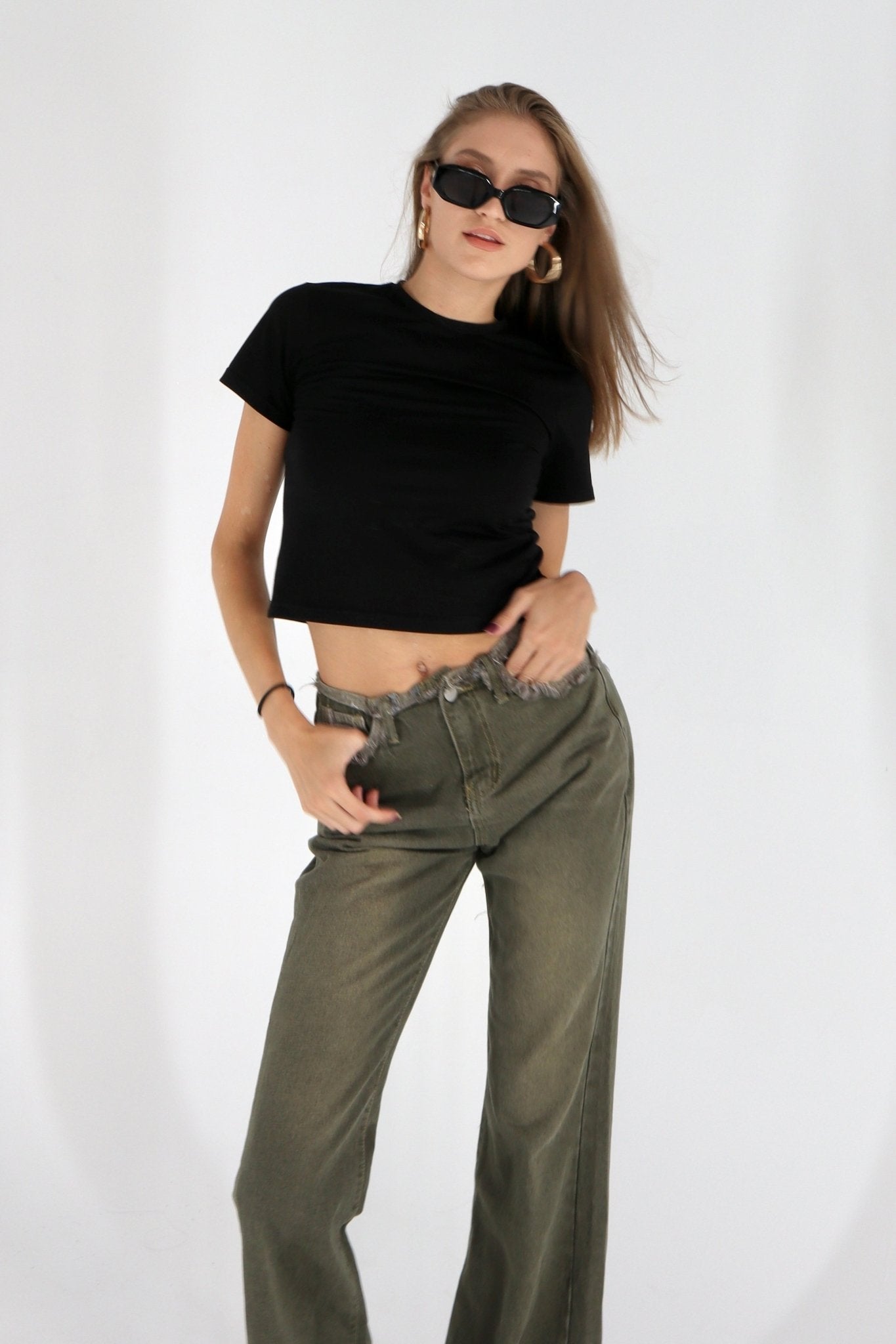 SCG MADE | 90s Basic Baby Tee - SCG_COLLECTIONSTop