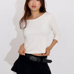 SCG MADE |Basic 3/4 sleeve top - SCG_COLLECTIONSTop