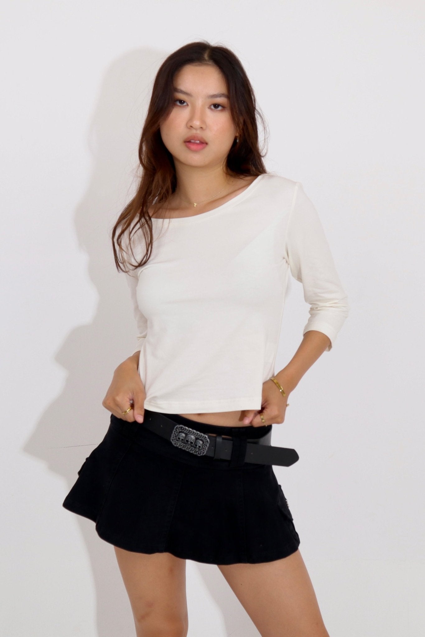 SCG MADE |Basic 3/4 sleeve top - SCG_COLLECTIONSTop