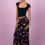 SCG MADE |Bella rosy maxi skirt - SCG_COLLECTIONSBottom