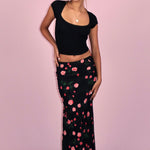 SCG MADE |Bella rosy maxi skirt - SCG_COLLECTIONSBottom