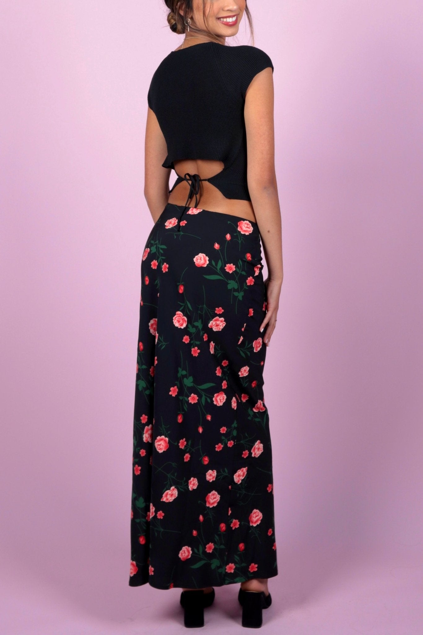 SCG MADE |Bella rosy maxi skirt - SCG_COLLECTIONSBottom