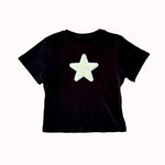 SCG MADE | Black Star Baby Tee - SCG_COLLECTIONSTop