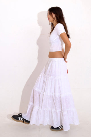 SCG MADE |Fairy ruffle midi skirt - SCG_COLLECTIONSBottom