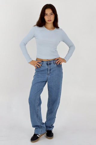 SCG MADE |Floral long sleeve baby tee - SCG_COLLECTIONSTop