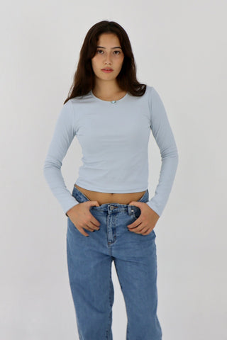 SCG MADE |Floral long sleeve baby tee - SCG_COLLECTIONSTop