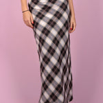 SCG MADE |Kelsey 90s plaid maxi skirt - SCG_COLLECTIONSBottom