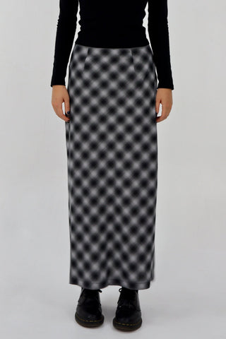 SCG MADE |Kelsey 90s plaid maxi skirt - SCG_COLLECTIONSBottom