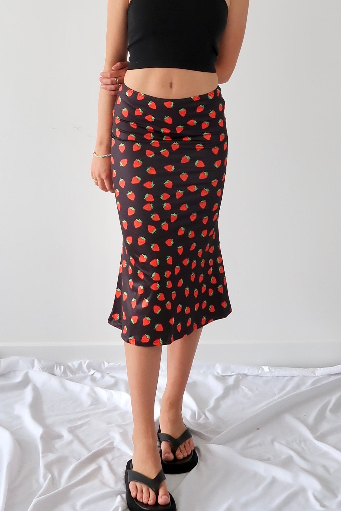 Strawberry baby midi skirt - SCG_COLLECTIONSBottom