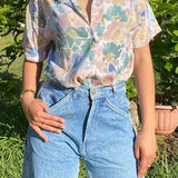 Summer floral button up shirt - SCG_COLLECTIONSTop