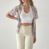 Summer floral button up shirt - SCG_COLLECTIONSTop