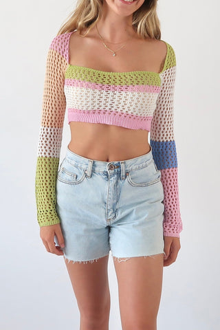 Summer vibe knit top - SCG_COLLECTIONSTop