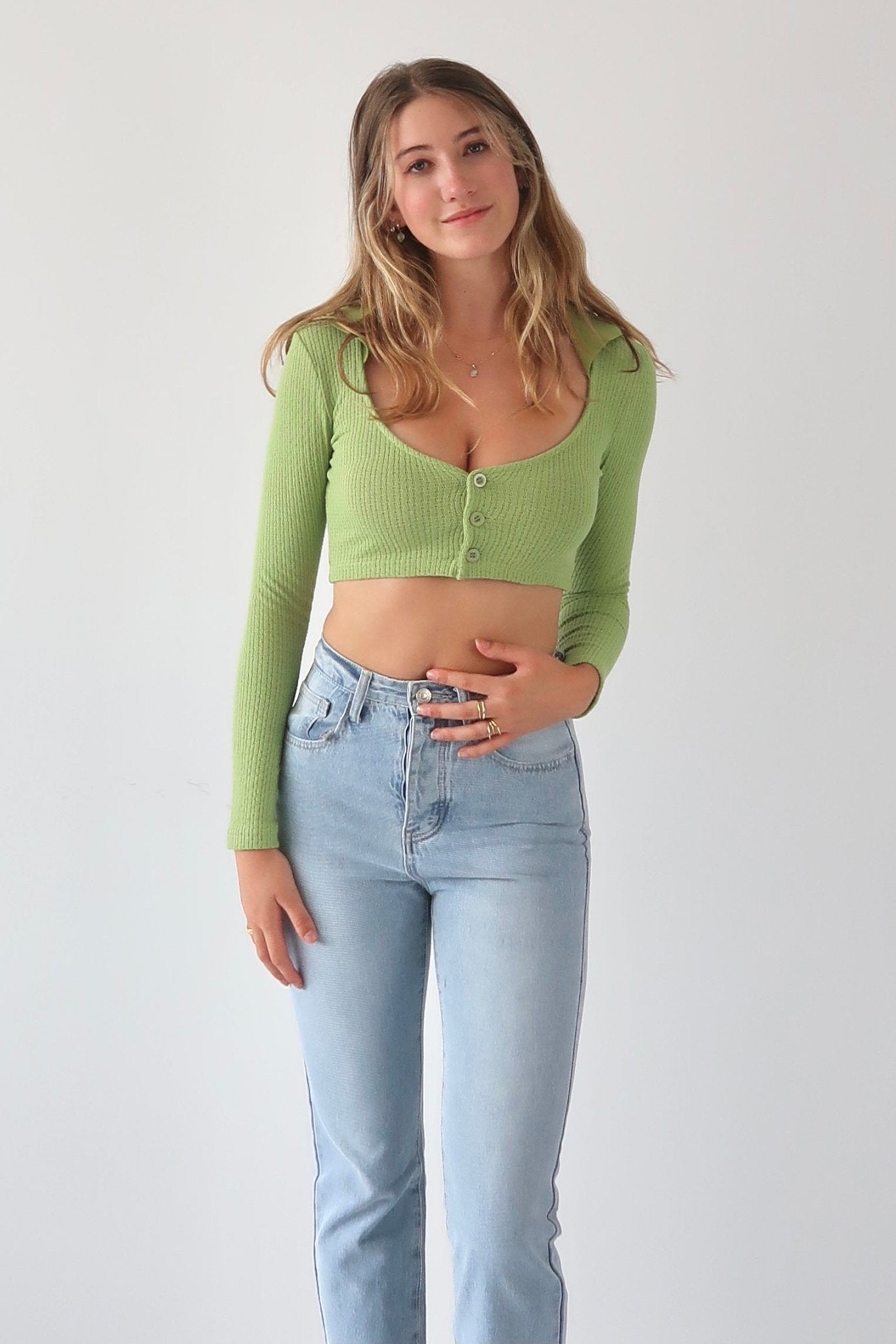 Sunday morning button front top - SCG_COLLECTIONS